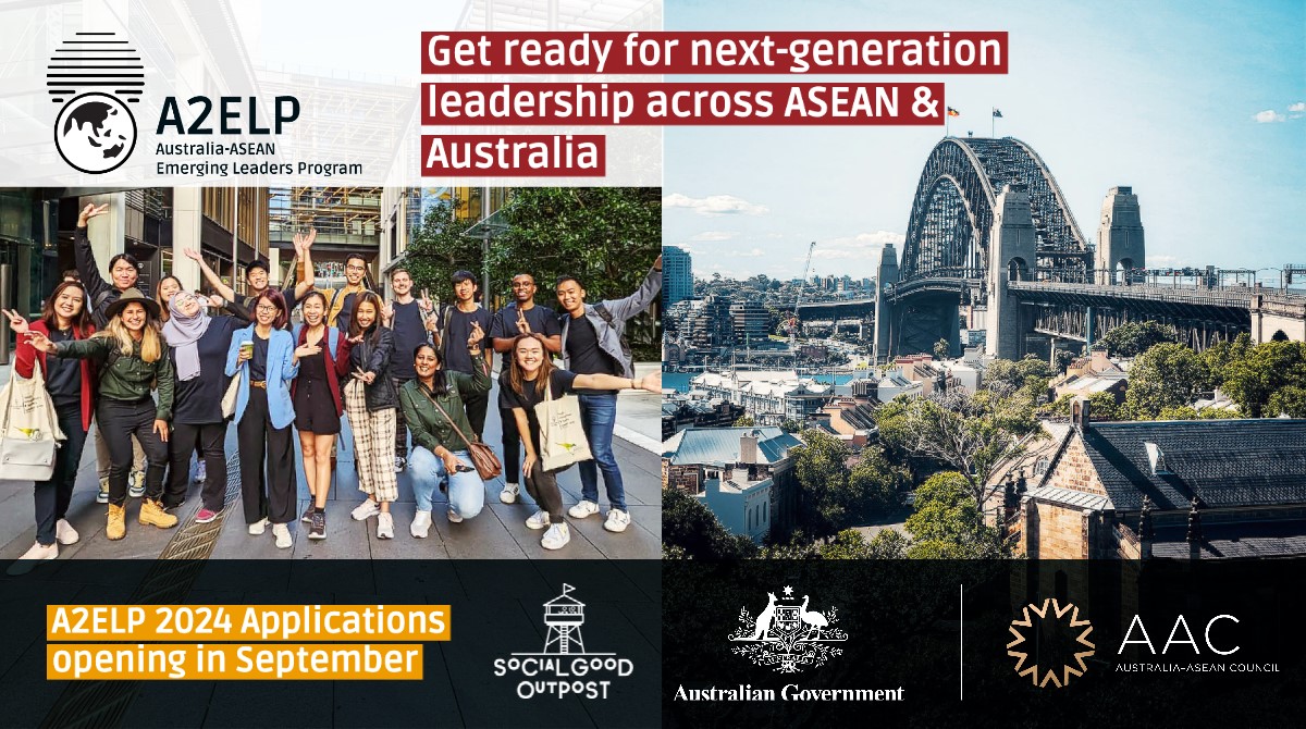 A2ELP Event - Be part of the Australia-ASEAN Emerging Leaders Program 2024