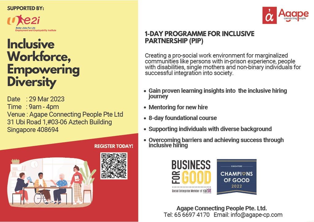 Agape_event Event - Inclusive Workforce, Empowering Diversity