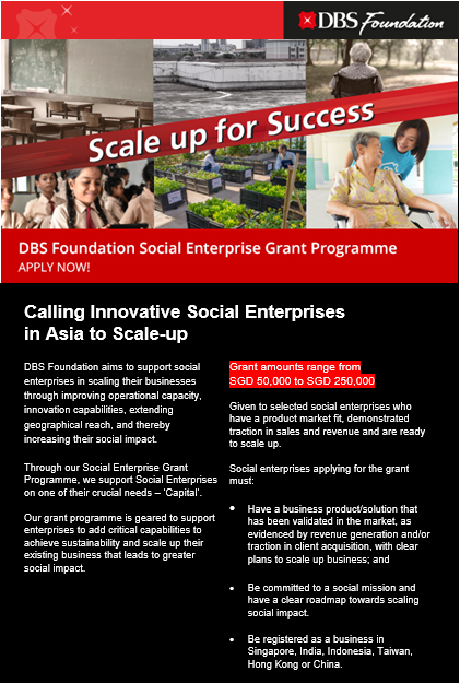 DBSFSEGP-2 Event - DBS Foundation Social Enterprise Grant Programme