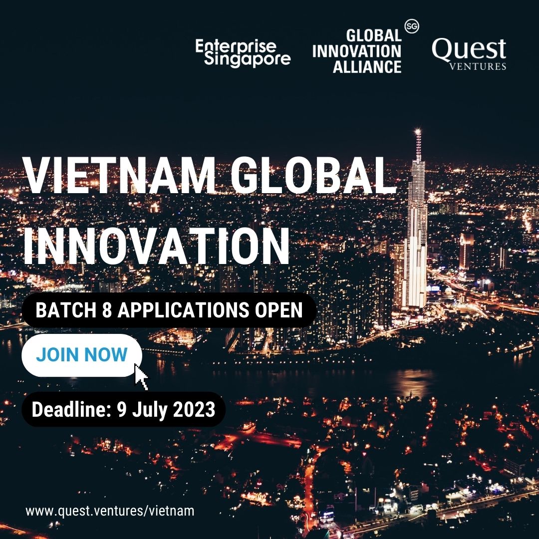 VNGI_Batch_8_Poster Event - Join Quest Ventures in Vietnam in August 2023!